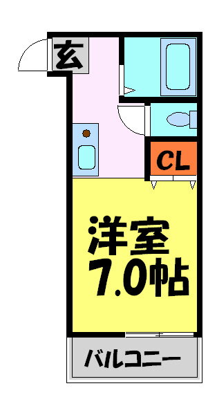 兵庫県川西市小花２ 川西能勢口駅 1K マンション 賃貸物件詳細