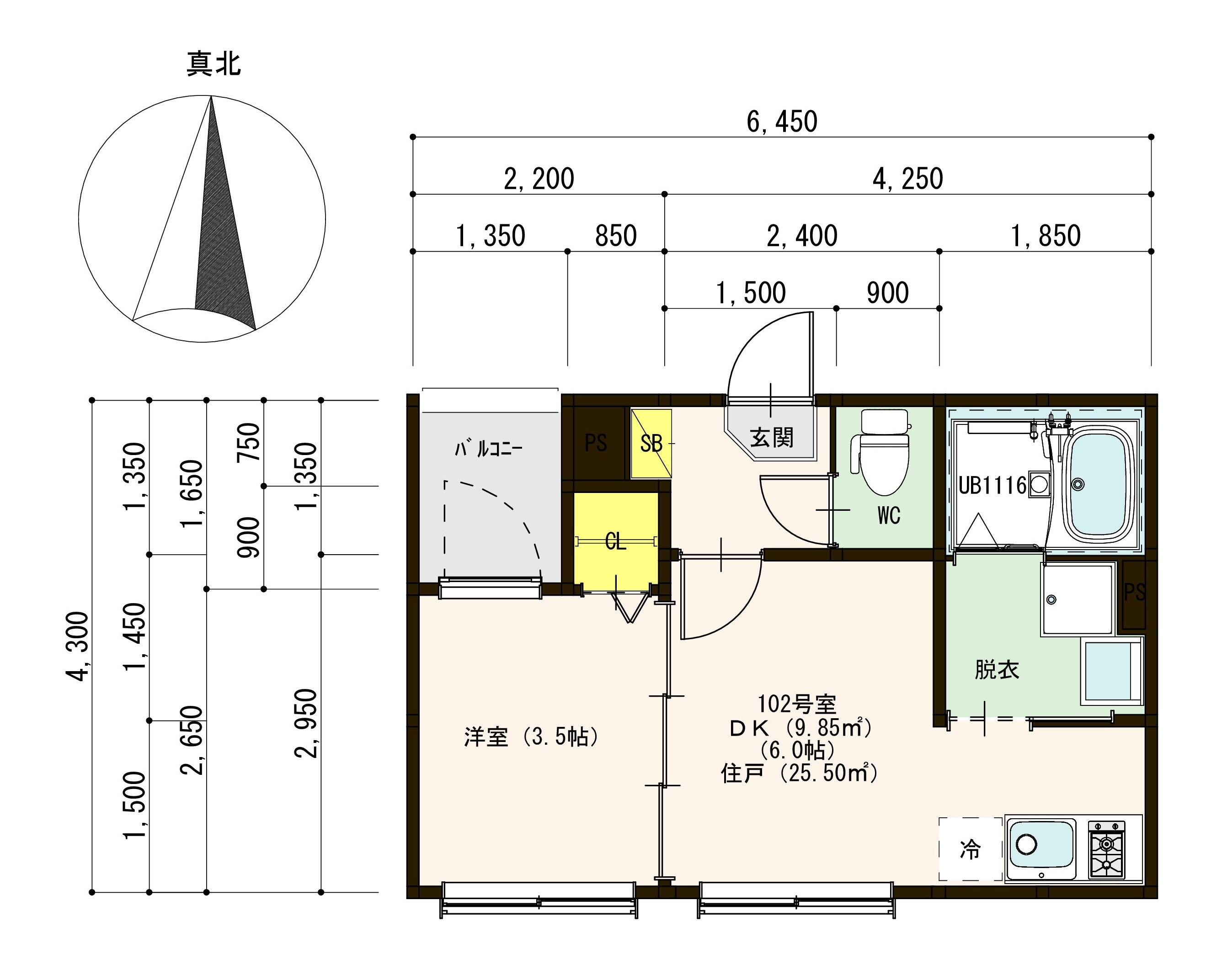 京都府京都市山科区御陵三蔵町 山科駅 1DK アパート 賃貸物件詳細