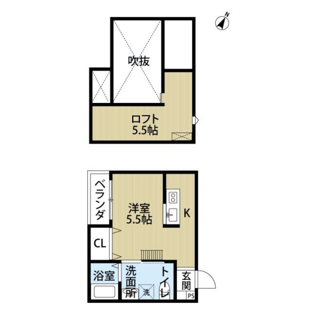 Ｍ＠萩原天神 2階 ワンルーム 賃貸物件詳細