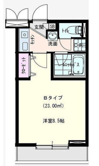 神奈川県横浜市中区矢口台 山手駅 1K アパート 賃貸物件詳細