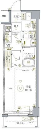 東京都江東区亀戸４ 亀戸駅 1K マンション 賃貸物件詳細