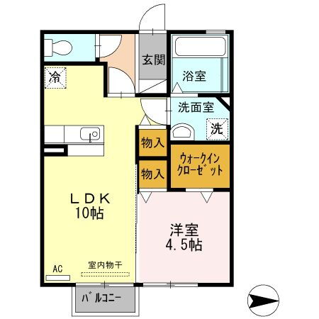 富山県砺波市鍋島 砺波駅 1LDK アパート 賃貸物件詳細