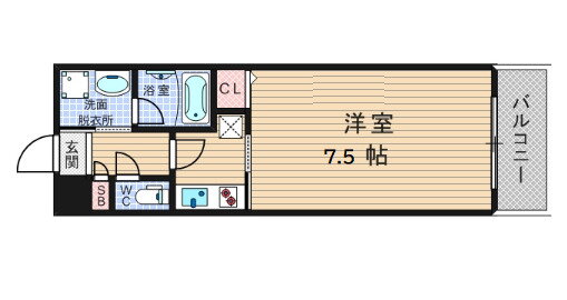 大阪府大阪市浪速区稲荷１ ＪＲ難波駅 1K マンション 賃貸物件詳細