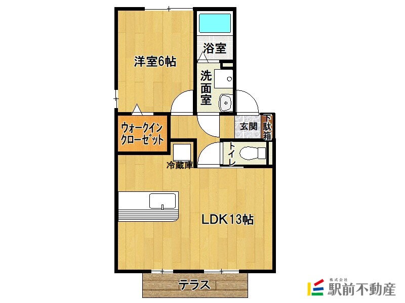 福岡県久留米市津福本町 聖マリア病院前駅 1LDK アパート 賃貸物件詳細