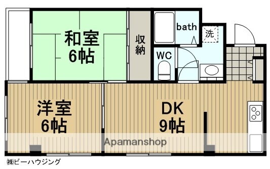 神奈川県横浜市鶴見区豊岡町 鶴見駅 2DK マンション 賃貸物件詳細