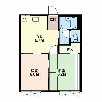 岐阜県関市大杉 加茂野駅 2DK アパート 賃貸物件詳細