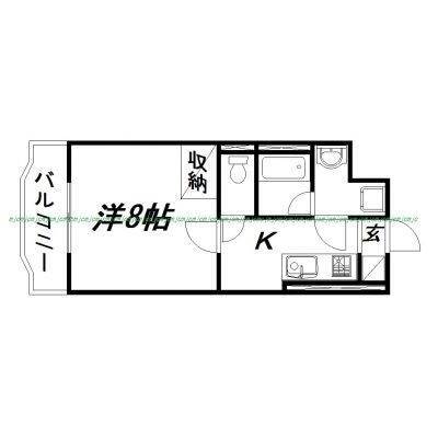 静岡県浜松市中央区和田町 1K マンション 賃貸物件詳細