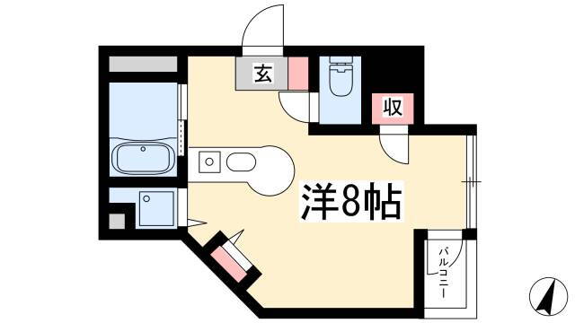 愛知県名古屋市昭和区花見通２ 川名駅 ワンルーム マンション 賃貸物件詳細