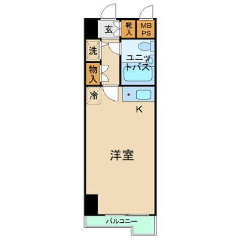 ノバ浅草 9階 ワンルーム 賃貸物件詳細