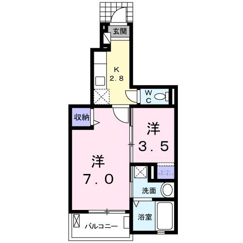 宮城県仙台市太白区山田北前町 長町南駅 1SK アパート 賃貸物件詳細