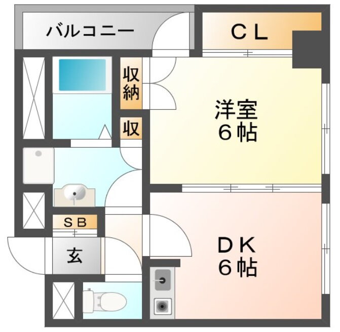 大阪府大阪市東淀川区下新庄３ 下新庄駅 1DK マンション 賃貸物件詳細