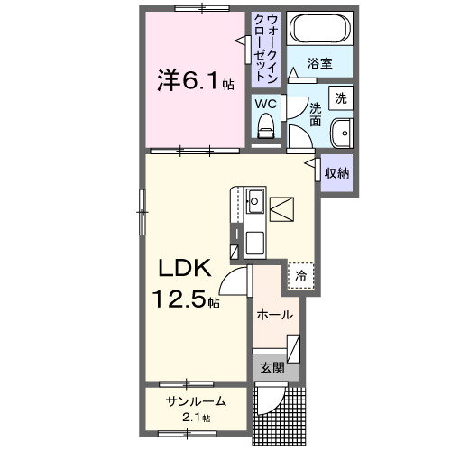 富山県富山市金泉寺 新富山口駅 1LDK アパート 賃貸物件詳細