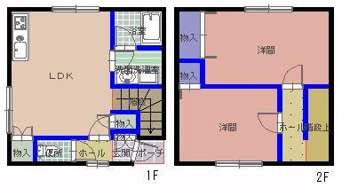 茨城県水戸市堀町 水戸駅 2LDK アパート 賃貸物件詳細