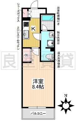 愛知県名古屋市千種区大久手町６ 吹上駅 1K マンション 賃貸物件詳細