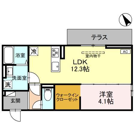 栃木県小山市大字横倉新田 小山駅 1LDK アパート 賃貸物件詳細