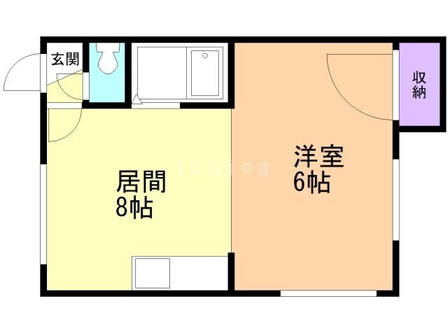 北海道札幌市西区発寒三条３ 発寒南駅 1DK アパート 賃貸物件詳細
