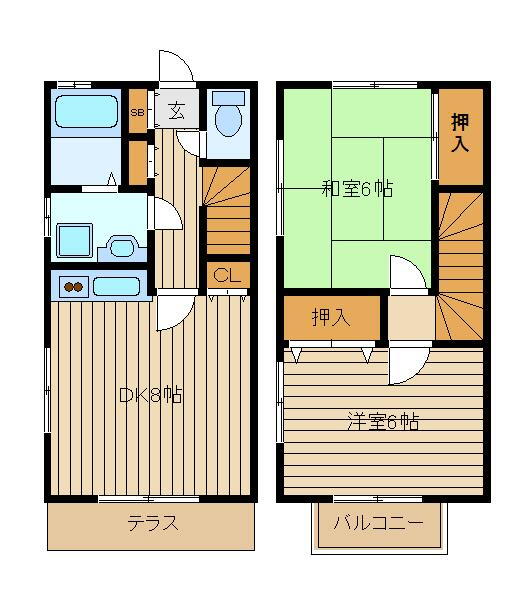 東京都小平市仲町 小平駅 2DK 一戸建て 賃貸物件詳細