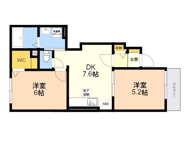 福岡県福岡市早良区東入部８ 梅林駅 2DK アパート 賃貸物件詳細