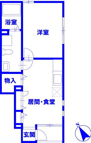 埼玉県久喜市久喜東１ 久喜駅 1DK アパート 賃貸物件詳細