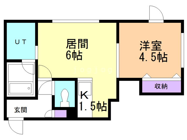 北海道札幌市東区北二十三条東１３ 元町駅 1LDK アパート 賃貸物件詳細