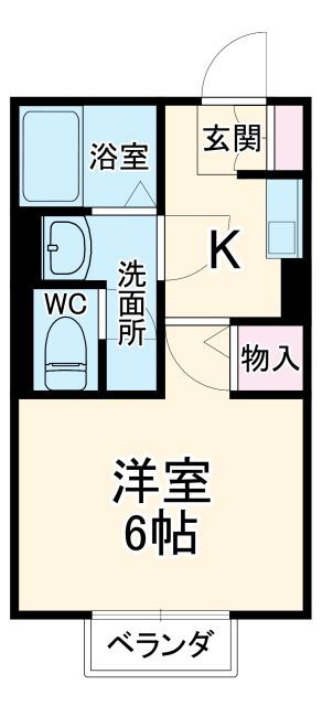ＳＫＹＦＲＡＴ 1階 1K 賃貸物件詳細
