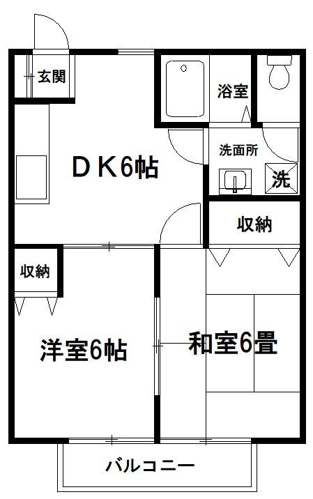 埼玉県久喜市伊坂 栗橋駅 2DK アパート 賃貸物件詳細