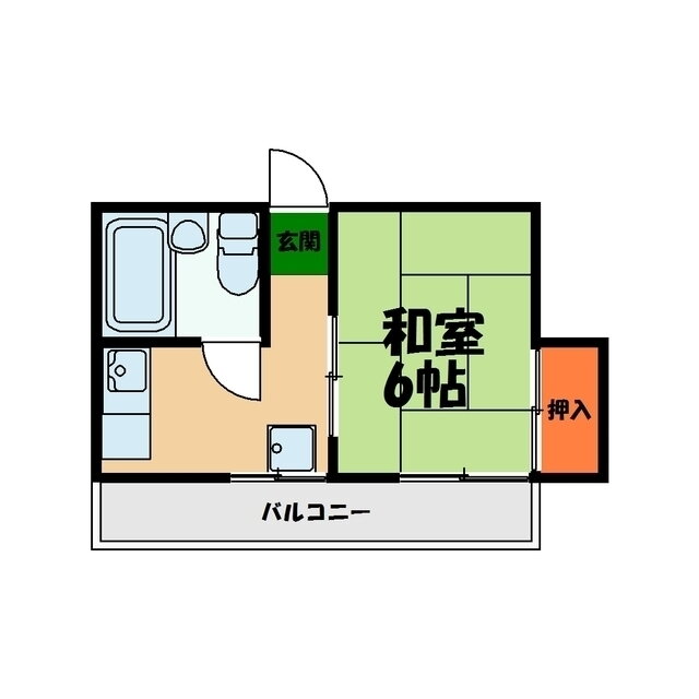 島根県松江市学園２ 松江駅 1K アパート 賃貸物件詳細