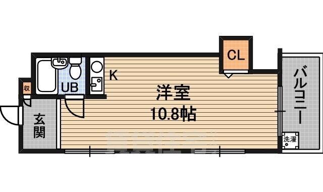 淀川西山マンション 3階 ワンルーム 賃貸物件詳細