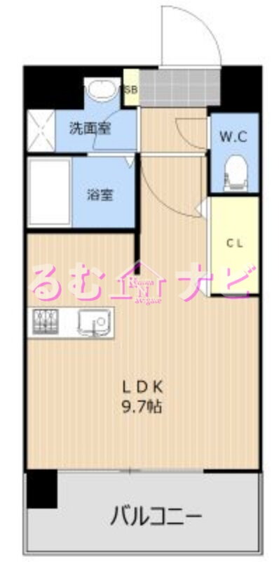 福岡県福岡市南区那の川１ 西鉄平尾駅 ワンルーム マンション 賃貸物件詳細