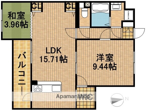 静岡県浜松市中央区旅籠町 浜松駅 1SLDK マンション 賃貸物件詳細