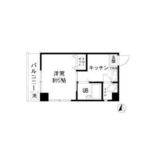 東京都大田区大森北３ 大森海岸駅 1K マンション 賃貸物件詳細