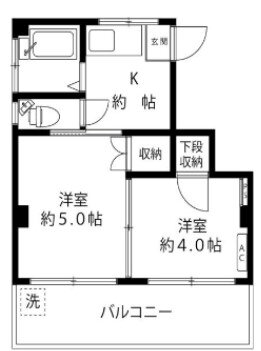 東京都渋谷区鶯谷町 渋谷駅 2K マンション 賃貸物件詳細