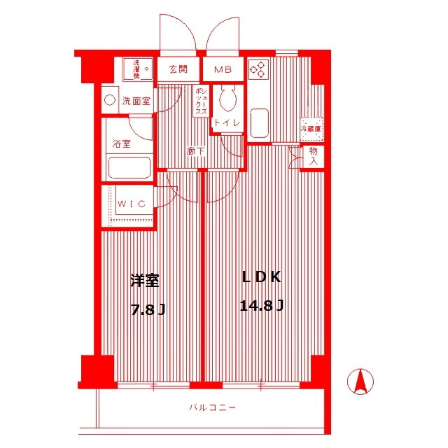 神奈川県川崎市幸区南幸町２ 川崎駅 1LDK マンション 賃貸物件詳細