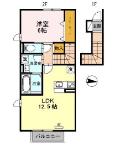 奈良県香芝市磯壁３ 近鉄下田駅 1LDK アパート 賃貸物件詳細