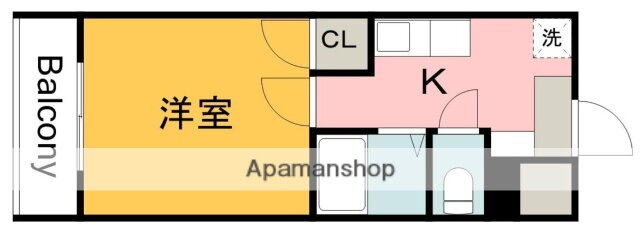 広島県広島市中区東白島町 白島駅 1K マンション 賃貸物件詳細