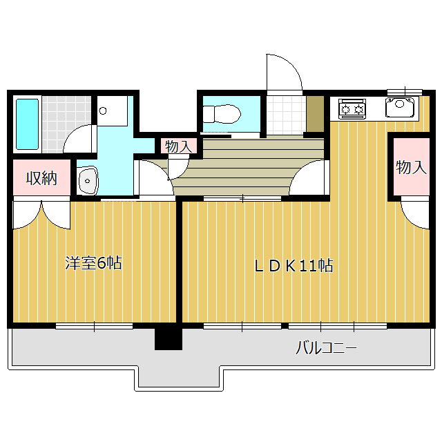 エスカイア森下 7階 1LDK 賃貸物件詳細