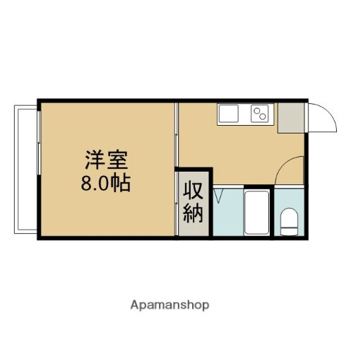 岩手県滝沢市穴口 厨川駅 1K アパート 賃貸物件詳細