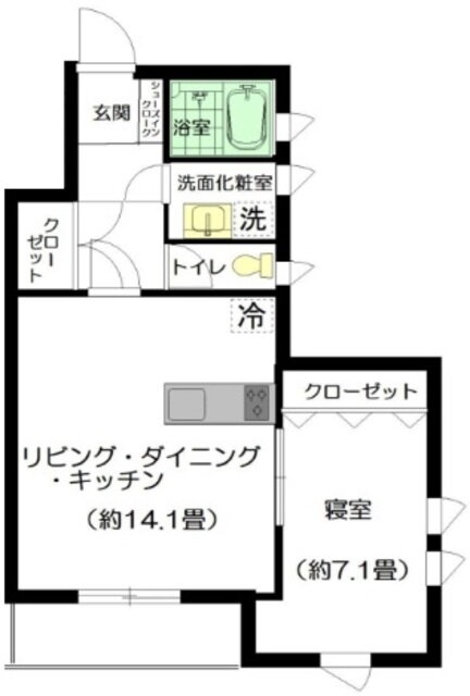 千葉県船橋市咲が丘３ 二和向台駅 1LDK マンション 賃貸物件詳細