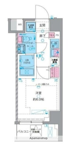神奈川県平塚市明石町 平塚駅 1K マンション 賃貸物件詳細