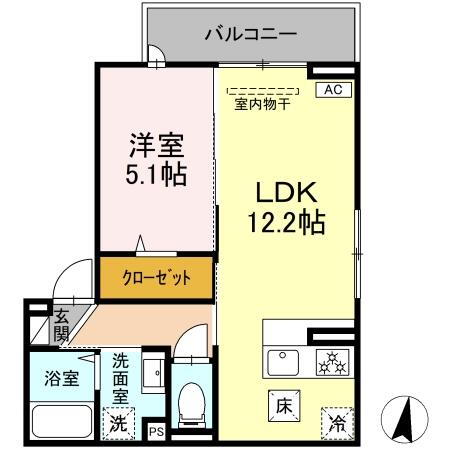 島根県松江市横浜町 松江駅 1LDK アパート 賃貸物件詳細