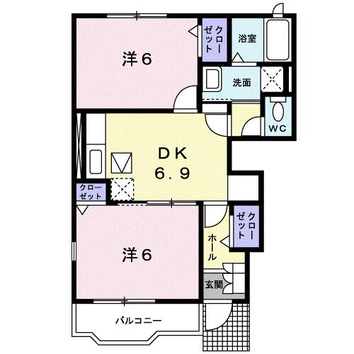 佐賀県唐津市原 鬼塚駅 2DK アパート 賃貸物件詳細