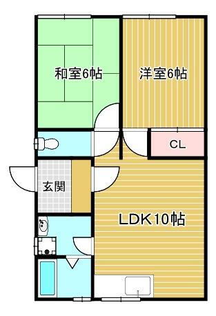 高田ハウス 2LDK 賃貸物件詳細