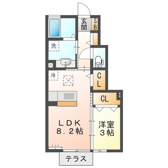 三重県津市幸町 阿漕駅 1LDK アパート 賃貸物件詳細