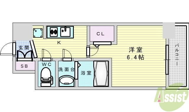 大阪府大阪市淀川区東三国１ 東淀川駅 1K マンション 賃貸物件詳細