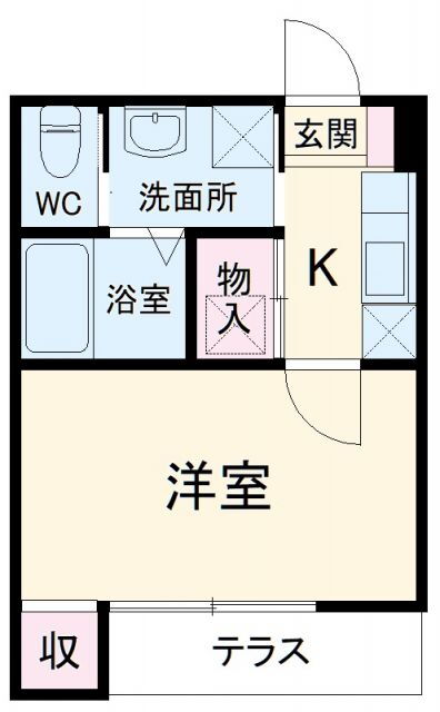 千葉県習志野市鷺沼２ 京成津田沼駅 1K アパート 賃貸物件詳細