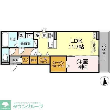 愛知県名古屋市中村区二瀬町 岩塚駅 1LDK アパート 賃貸物件詳細