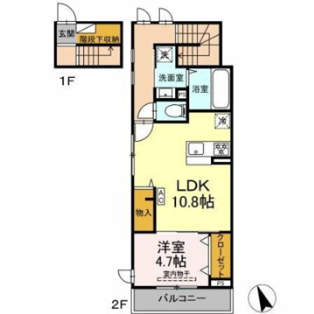 神奈川県横浜市中区本牧町２ 山手駅 1LDK アパート 賃貸物件詳細
