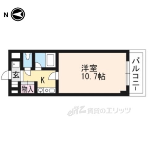 滋賀県守山市梅田町 守山駅 1K マンション 賃貸物件詳細