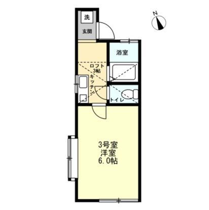 神奈川県茅ヶ崎市共恵１ 茅ケ崎駅 1K アパート 賃貸物件詳細