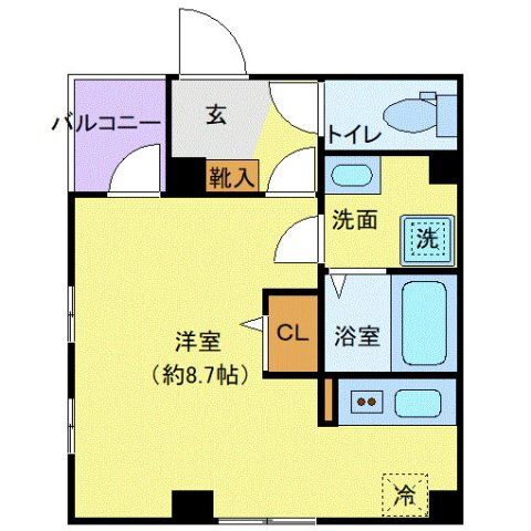 レピュア大島レジデンス 2階 ワンルーム 賃貸物件詳細